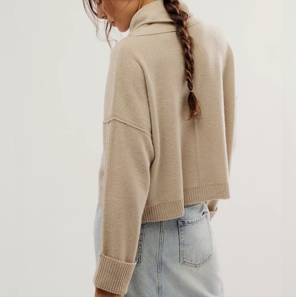 Free People Oliver soft cashmere sweater XS - Picture 2 of 10